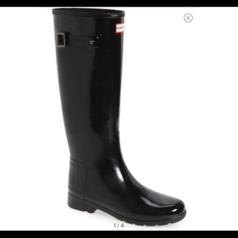 Hunter Original High Gloss Tall Boot & Socks